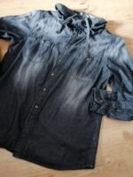 Мъжка дънкова спортна  риза - Image 2