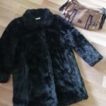 Палто с косъм на H§M