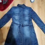 Дънково есенно палто