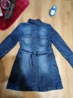 Дънково есенно палто