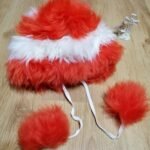 Детска шапка-Естествена кожа