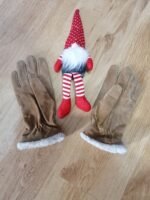 Дамски велурени ръкавици - Image 2