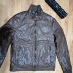 Кожено мъжко яке