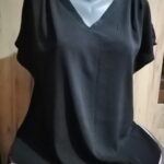 Копринена лятна блуза