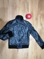 Дамско яке естествена кожа -MANGO